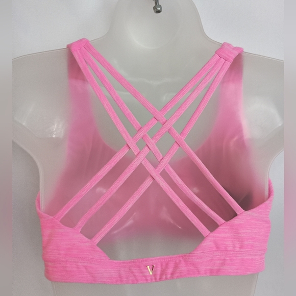 2/$30 Victoria's Secret Barbiecore Pink‎ Sports Bra (#110) - Picture 4 of 5